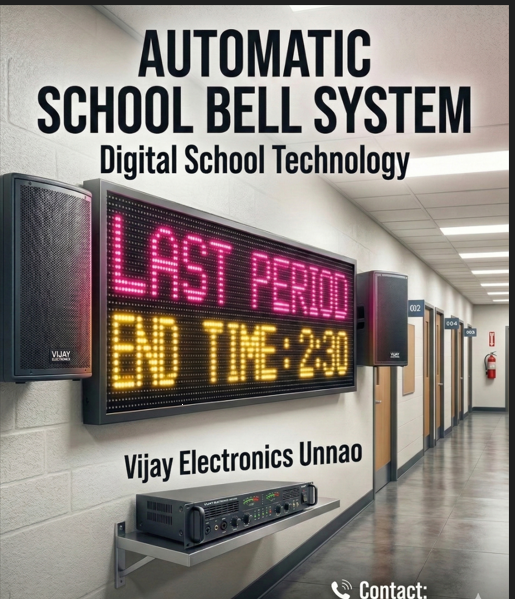 MP3 Voice Announcement School Bell System